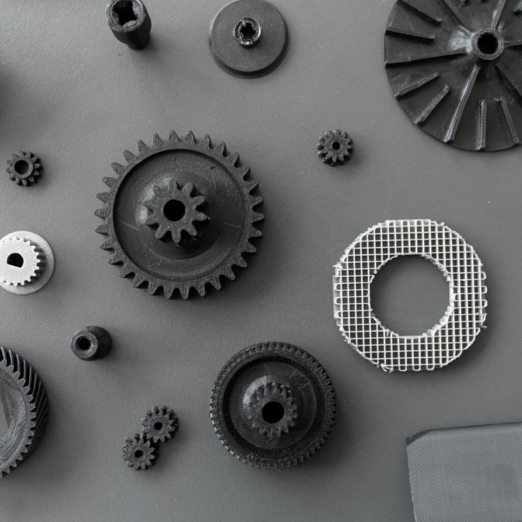 The printifix 3D printing marketplace 3d printed objects on the table in the laboratory nxudsw5 (1)